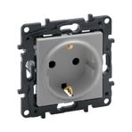 Legrand Raventi 768214 Alüminyum Topraklı Priz