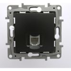 Legrand Salbei Serisi Antrasit 1 Çıkışlı RJ11 Telefon Prizi Çerçevesiz