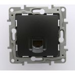 Legrand Salbei Serisi Antrasit RJ45 Cat6 Utp Data Prizi Çerçevesiz