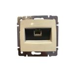 Legrand Valena 774438-V2 RJ11 Tekli Telefon Prizi Beyaz (Çerçeve Dahil)