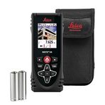 Leica Geosystems DISTO X4 sağlam lazer mesafe ölçer, dış mekan ölçümleri için canlı kameralı, uygulamalar ve ölçüm aralığı için Bluetooth arayüzü, 150 m