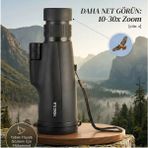 Leidory 10-30X50 Tek Gözlü Zoomlu Dürbün