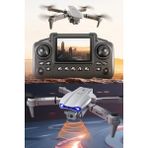 Leidory Kameralı Mini Drone - Katlanabilir Taşınabilir Wifi Fpv Canlı Izleme Özellikli - Kumandalı Drone - Siyah