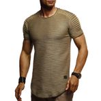 Leif Nelson LN-6325 Haki Erkek T-shirt