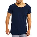 Leif Nelson LN-6340 Koyu Mavi Erkek T-shirt