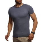 Leif Nelson LN-7320 Antrasit Erkek T-shirt