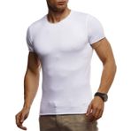 Leif Nelson LN-7320 Beyaz Erkek T-shirt