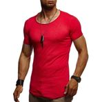 Leif Nelson LN-8209 Kırmızı Erkek T-shirt