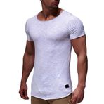 Leif Nelson LN6281 Beyaz Erkek T-shirt