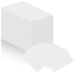 Leikurvo 50 adet NFC 215 kart: 85,5 × 54 mm NFC etiket beyaz kartlar NTAG215 boş 504 bayt PVC plastik kartlar Tagmo ve Amiibo kartları ile uyumlu tüm NFC uyumlu akıllı telefonlar ve cihazlar için