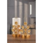 Leila Home Papatya Desenli Altın Metal Kağıt Havluluk ve Peçetelik 29x13x12 cm