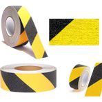 Leistung Tape 25MMX15M Merdiven Kaydırmaz Bant - Sarı - Siyah - 25mm x 15 Mt.
