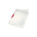 Leitz 4174 Sıkıştırmalı Dosya Colorclip Sırttan Klips 30 Sayfa Kırmızı (6 Lı Paket)