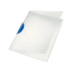Leitz 4174 Sıkıştırmalı Dosya Colorclip Sırttan Klips 30 Sayfa Mavi (6 Lı Paket)