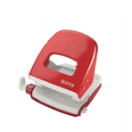 Leitz 5008 Metal 30 Sayfa Kırmızı Delgeç