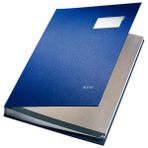 Leitz 5700 20 Bölme Mavi İmza Defteri