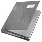 Leitz 57450085 Leitz Design-18 Bölmeli Gri İmza Dosyası