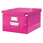Leitz 6044 WOW Metalik Pembe Orta Boy Saklama Kutusu