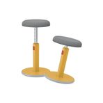 Leitz 65180019 Sarı Ergo Active Hareketli Ofis Taburesi