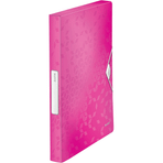 Leitz Active Wow 46290023 Pembe Metalik Kalın Lastikli Dosya