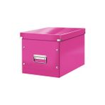 Leitz Click Store Küp Geniş Metalik Pembe Saklama Kutusu