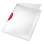 Leitz Colorclip Sırttan Klips 30 Sayfa Kırmızı Sıkıştırmalı Dosya
