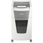 Leitz IQ Autofeed Office Mikro Kesim Kağıt Öğütücü P5, 300 Yaprak, 60 l Çöp Kutusu, Beyaz, 8016000