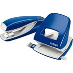 Leitz Mavi Nexxt Serisi 50950035 Ofis Zımbası ve Seti 30 Yaprak İçin Ergonomik Tasarım Delgeç