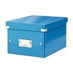 Leitz WOW C&S Orta Boy Metalik Mavi Arşiv Kutusu