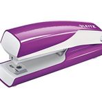 Leitz WOW Metalik Mor 10 Sayfa Kapasiteli Mini Zımba Makinesi