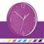 Leitz Wow Metalik Mor 90150062 Duvar Saati