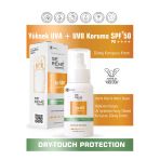 Leke Karşıtı Ve Yağlanma Karşıtı Renkli Güneş Koruyucu Krem Hybrid Filter Spf 50