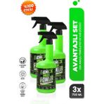 Lekex Green Power Çok Amaçlı Temizleyici ve Yağ Çözücü 750 ml x 3