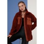 Lela 42190487 Taba Kadın Ceket