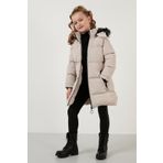 Lela 5760072 Bej Kız Çocuk Mont