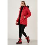 Lela 5760082 Kırmızı Kadın Mont