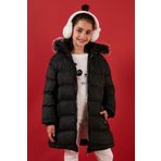 Lela 5761910 Siyah Kız Çocuk Mont