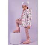Lela 5763001 Açık Pembe Kız Çocuk Mont