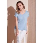 Lela 5862000 Bebe Mavi Kadın Bluz