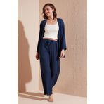 Lela 5862061 Mavi Kadın Pantolon