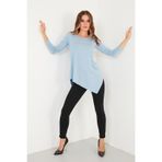 Lela 5863545 Mavi Kadın Bluz