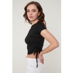 Lela 5864010 Siyah Kadın Bluz
