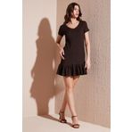 Lela 5865071 Kahve Kadın Elbise