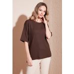 Lela 5865365 Nar Çiçeği Kadın Bluz
