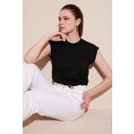 Lela 5865587 Pembe Kadın T-shirt