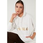 Lela 6001042 Beyaz Kadın Sweatshirt