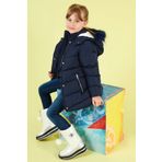 Lela 6035018 Lacivert Kız Çocuk Mont