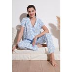 Lela 6110290 Beyaz Kadın Pijama Takımı