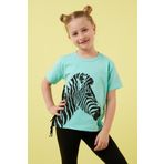 Lela 6211021 Mint Yeşili Kız Çocuk T-shirt