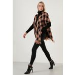 Lela 6310015 Camel Kadın Panço